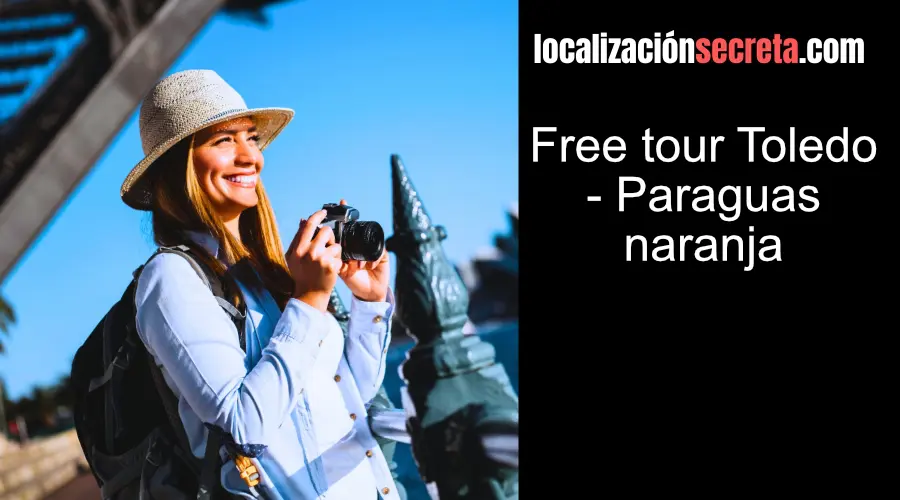 Free tour Toledo - Paraguas naranja