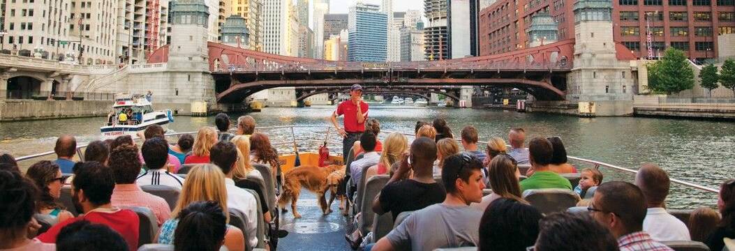 architectural boat tour chicago en espanol