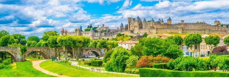 free tour en carcassonne