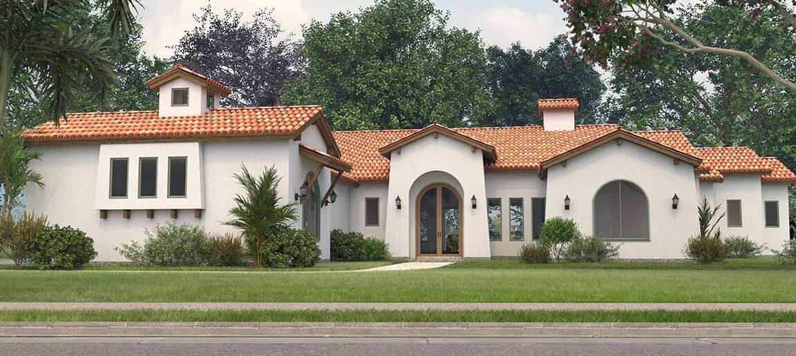 Spanish-style home tour