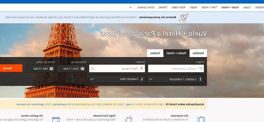 Viajes organizados a París en autobús