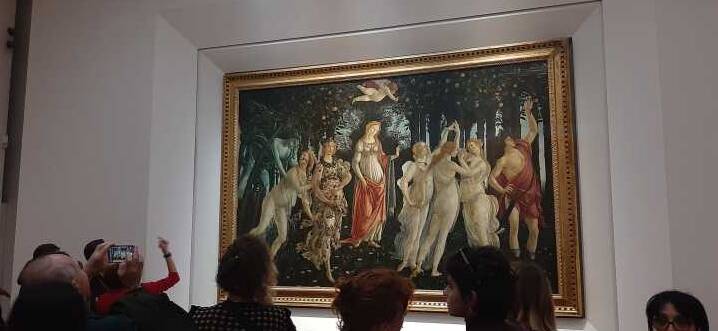 visita guiada a la galeria uffizi